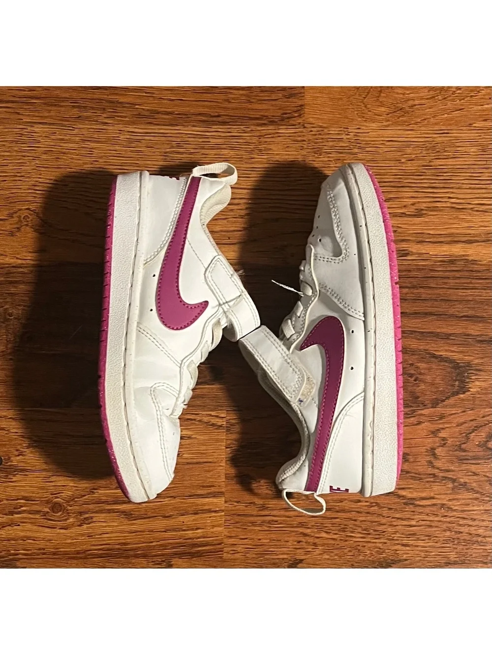 Nike Court Borough Low Recraft Hot Fuchsia Sneakers Size 12C